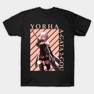 YoRHa 2-gou B-gata Nier Automata T-Shirt